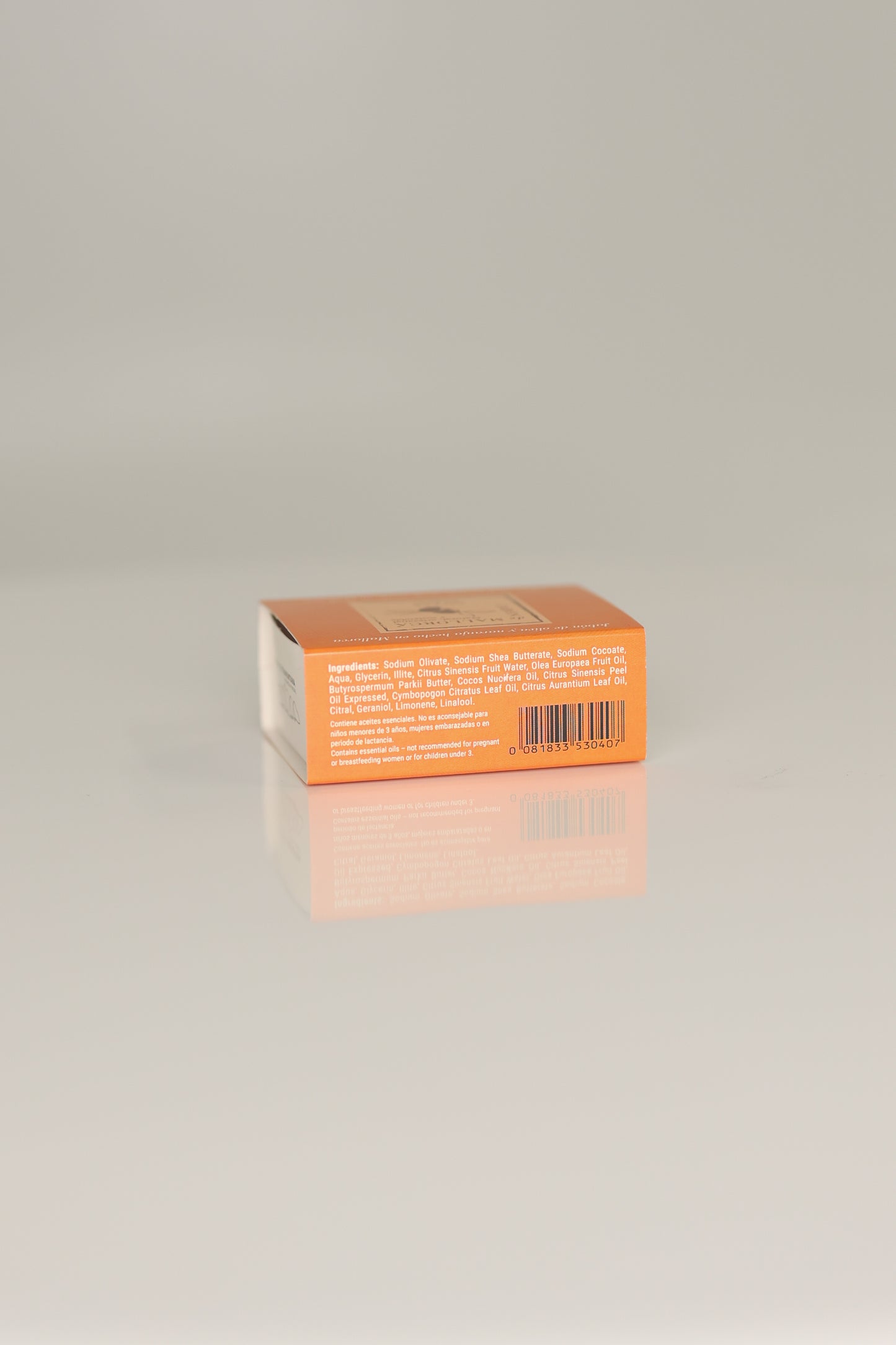 Orange & Virgin Olive Oil Natural Soap