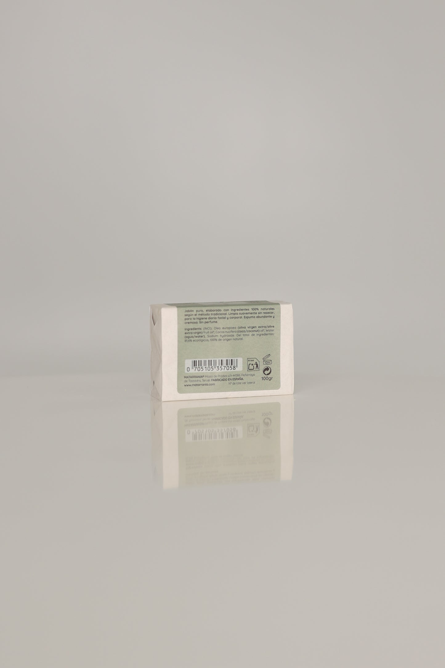 Organic Extra Virgin Olive Oil & Perfume-Free Neutral Soap