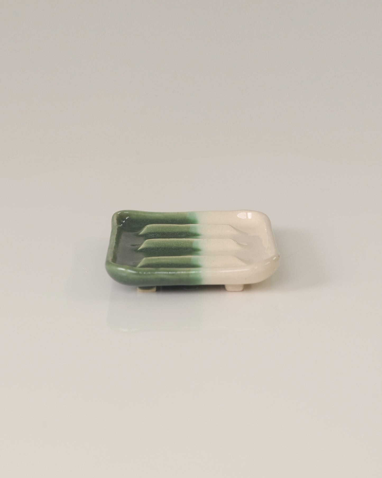 Handcrafted Glazed Ceramic Soap Dish - Meridian Edition