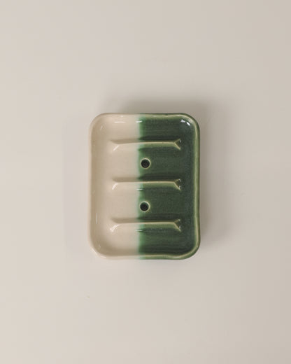 Handcrafted Glazed Ceramic Soap Dish - Meridian Edition