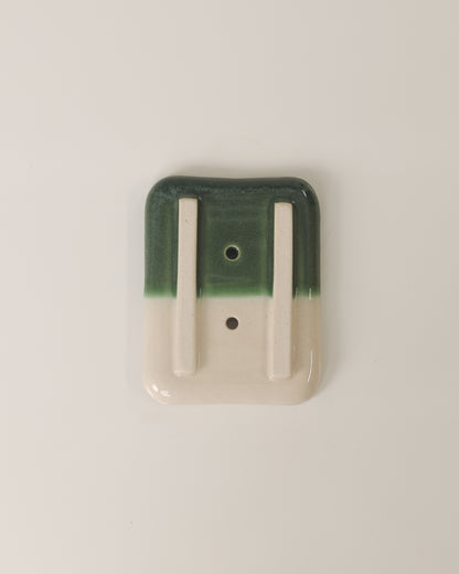 Handcrafted Glazed Ceramic Soap Dish - Horizon Edition