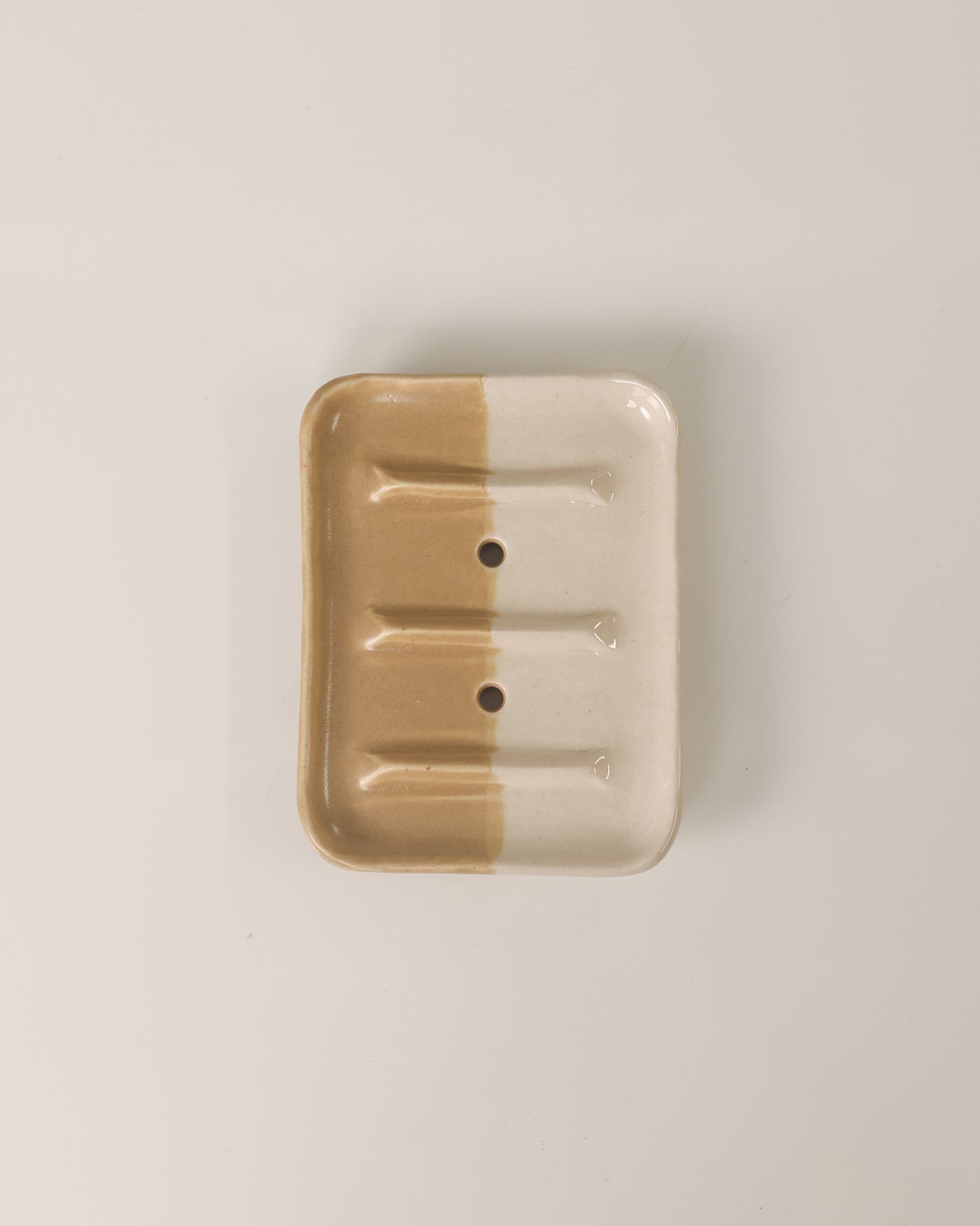 Handcrafted Glazed Ceramic Soap Dish - Meridian Edition