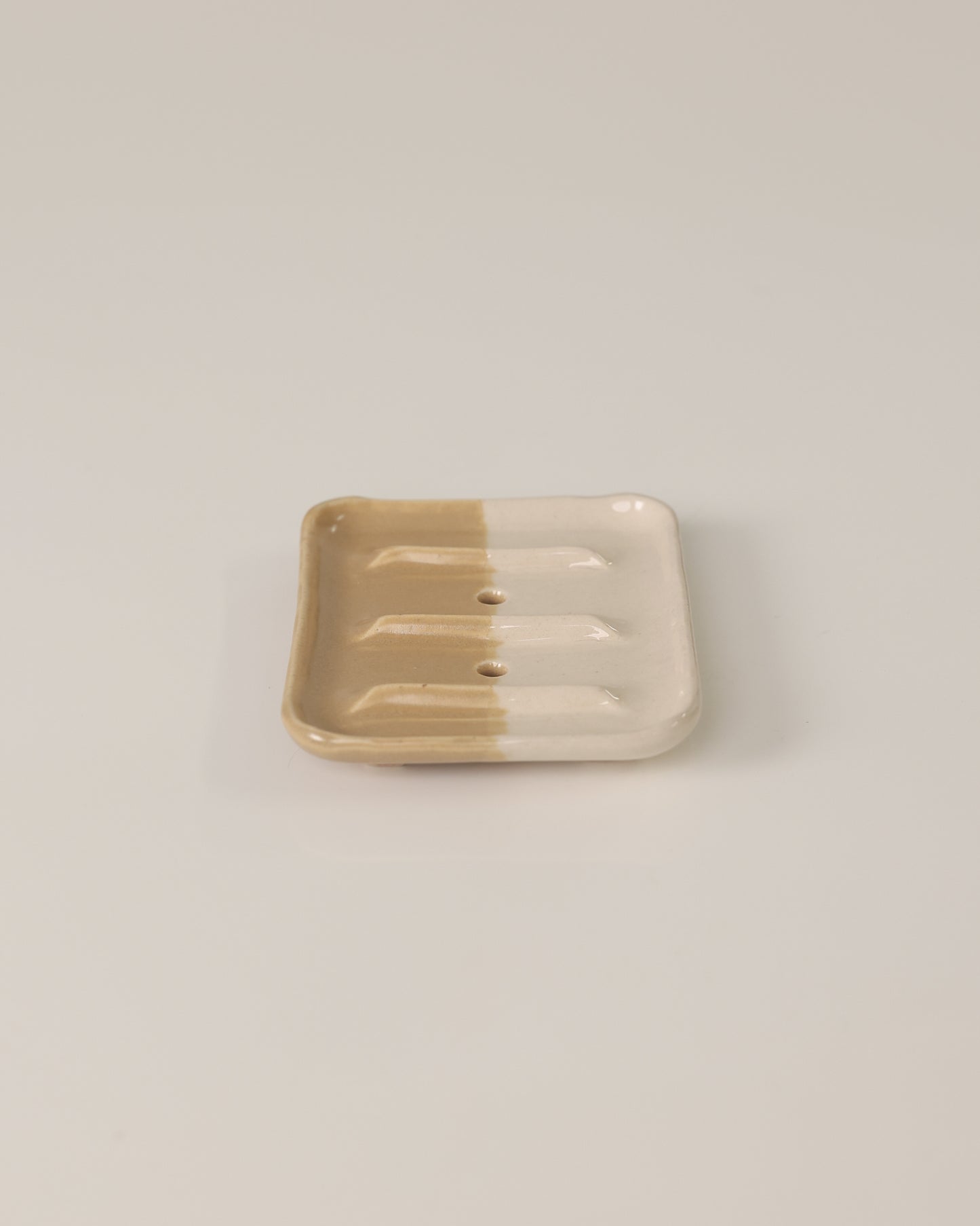 Handcrafted Glazed Ceramic Soap Dish - Meridian Edition