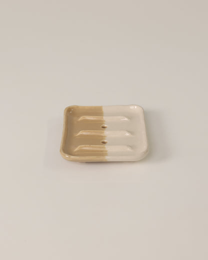 Handcrafted Glazed Ceramic Soap Dish - Meridian Edition