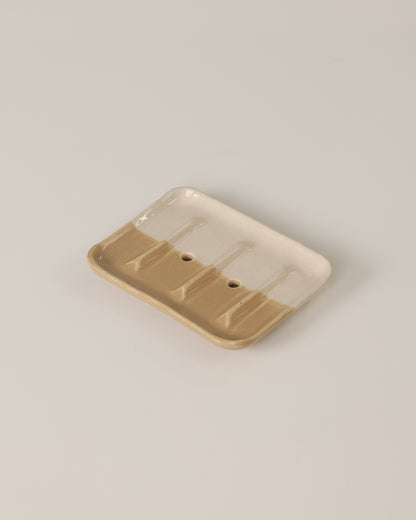 Handcrafted Glazed Ceramic Soap Dish - Meridian Edition