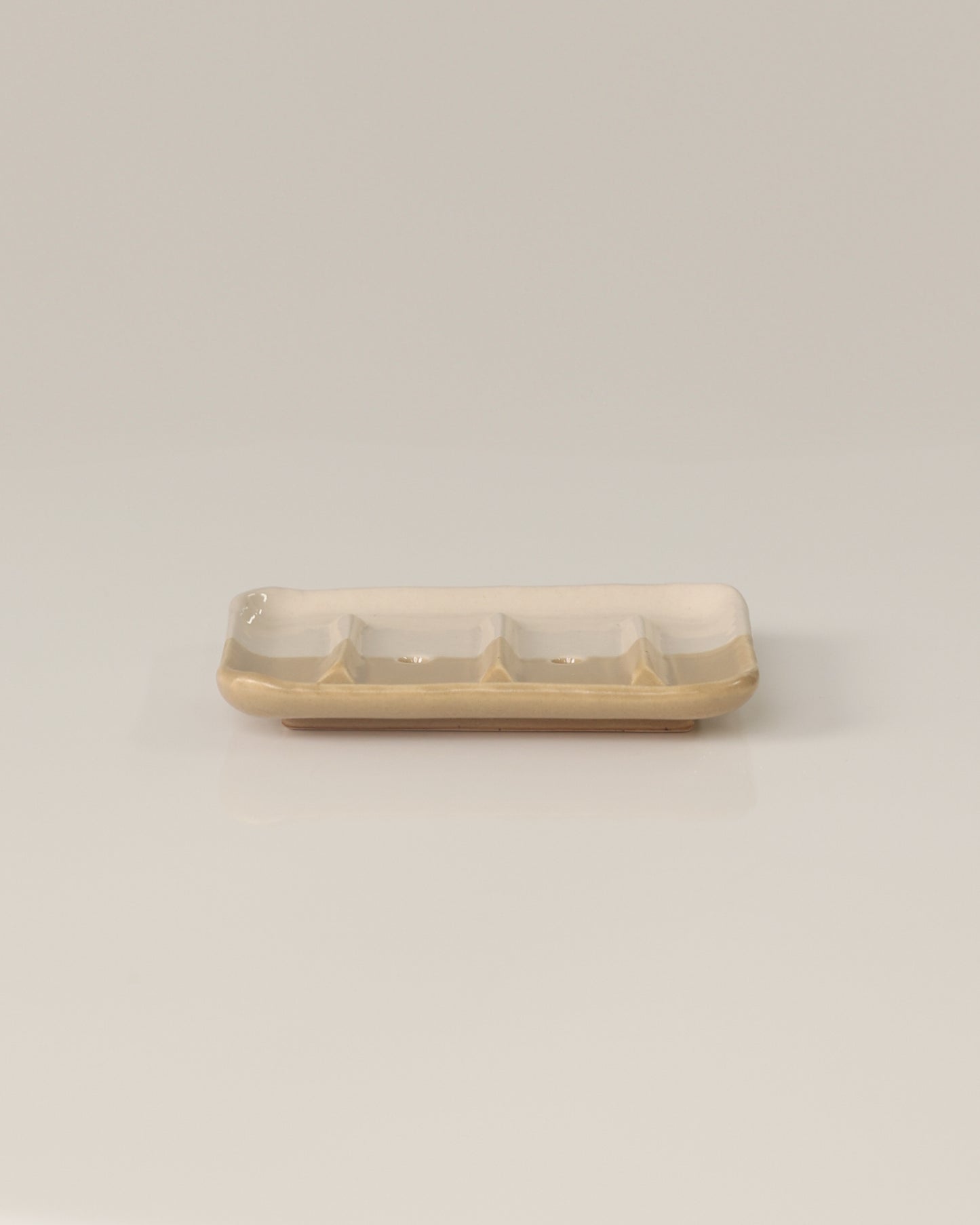 Handcrafted Glazed Ceramic Soap Dish - Meridian Edition