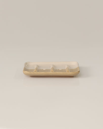 Handcrafted Glazed Ceramic Soap Dish - Meridian Edition